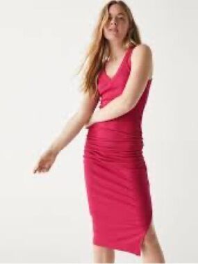 Michael Stars Esme Ruched Tank Dress